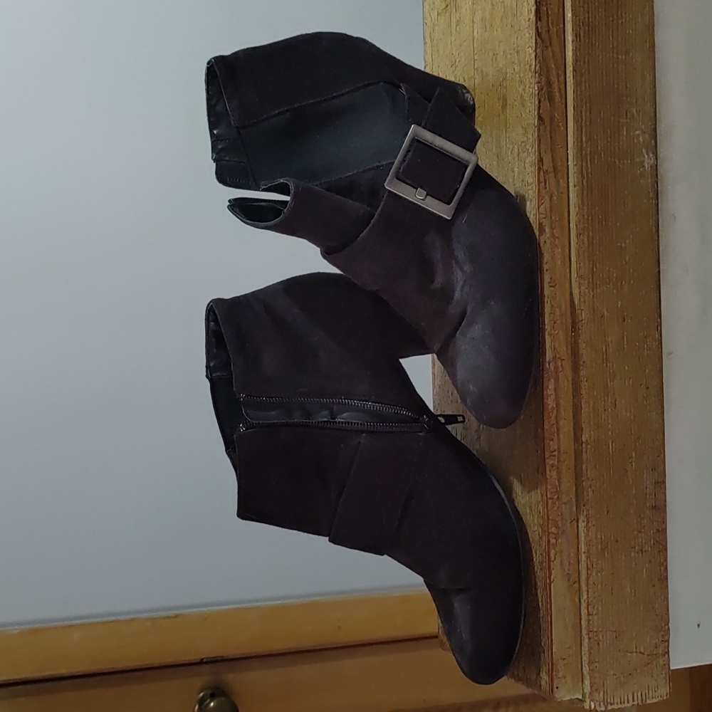 Black booties